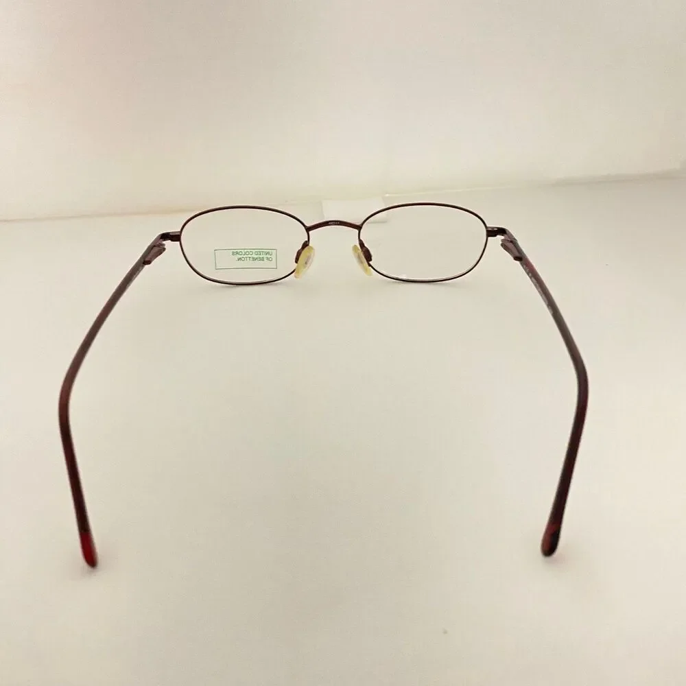 #5805 United Colors of Benetton Girls Purple Eyeglass Frames 43-17-120
